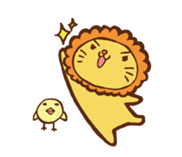 RAIO of a lion sticker #3192736