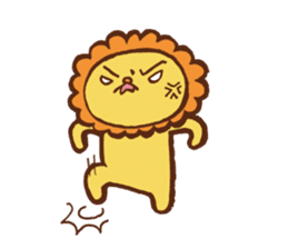 RAIO of a lion sticker #3192749