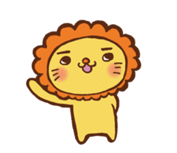 RAIO of a lion sticker #3192757