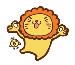 RAIO of a lion sticker #3192759