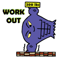 Jello the Jellyfish Ghosts (Eng version) sticker #3193032