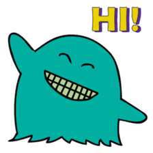 Jello the Jellyfish Ghosts (Eng version) sticker #3193034