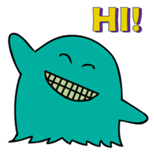 Jello the Jellyfish Ghosts (Eng version) sticker #3193034