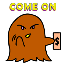 Jello the Jellyfish Ghosts (Eng version) sticker #3193049