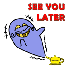 Jello the Jellyfish Ghosts (Eng version) sticker #3193050