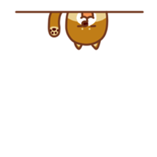 Cute face Animals sticker #3193092