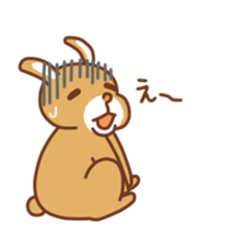 Cute face Animals sticker #3193101
