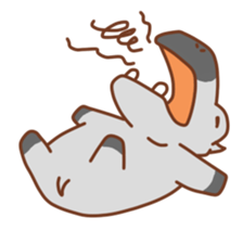 Cute face Animals sticker #3193116