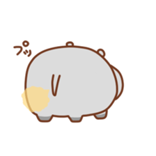 Cute face Animals sticker #3193124