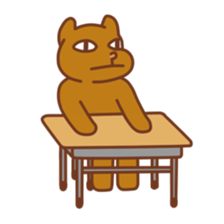 Cute face Animals sticker #3193126