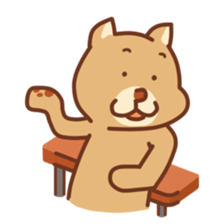 Cute face Animals sticker #3193128