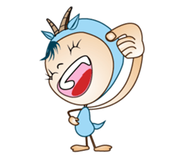 May-may Yang & Young-Young Blue sticker #3193212