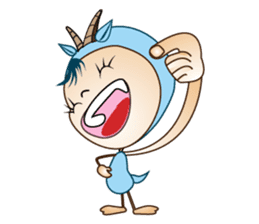 May-may Yang & Young-Young Blue sticker #3193212