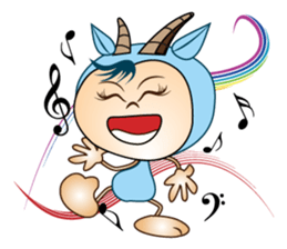 May-may Yang & Young-Young Blue sticker #3193214