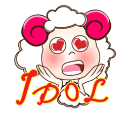 May-may Yang & Young-Young Blue sticker #3193227