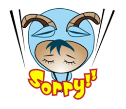 May-may Yang & Young-Young Blue sticker #3193233