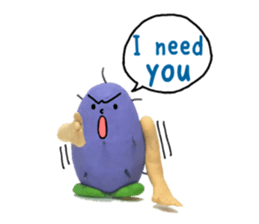 Little Taro (English) Ver.1 sticker #3193790