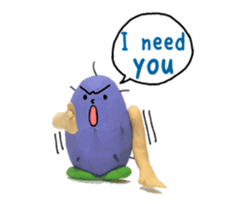 Little Taro (English) Ver.1 sticker #3193790