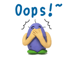 Little Taro (English) Ver.1 sticker #3193798