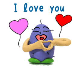 Little Taro (English) Ver.1 sticker #3193800