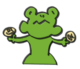 Kaeru Onsen (Frog Hotsprings) sticker #3194156