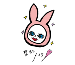AKEMI BUNNY sticker #3194306