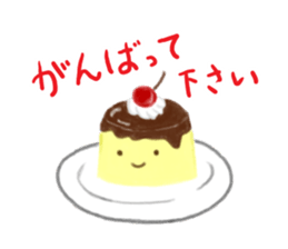 Latte art and sweets sticker #3194399