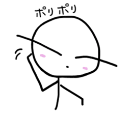 stick person honwaka sticker #3196739
