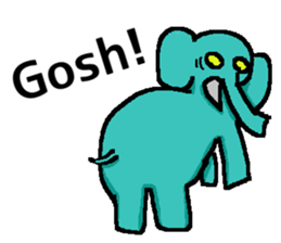 Life of Elephant (English ver.) sticker #3196817