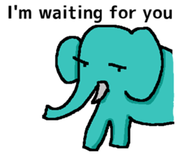 Life of Elephant (English ver.) sticker #3196819