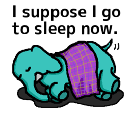 Life of Elephant (English ver.) sticker #3196821
