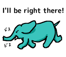 Life of Elephant (English ver.) sticker #3196822
