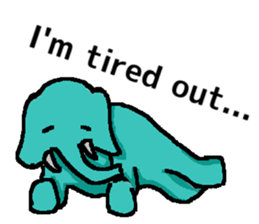 Life of Elephant (English ver.) sticker #3196830