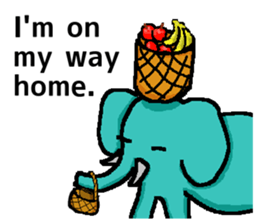 Life of Elephant (English ver.) sticker #3196838