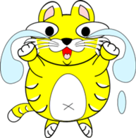 tiger or cat sticker #3197337