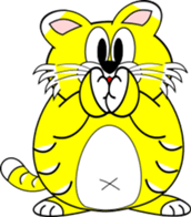 tiger or cat sticker #3197338