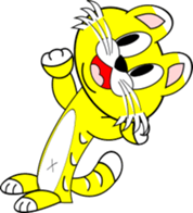 tiger or cat sticker #3197341