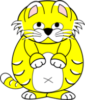 tiger or cat sticker #3197348