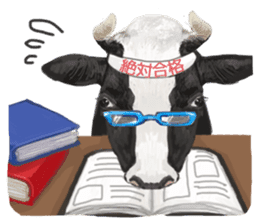 Farm animals enjoy all season events! sticker #3197460