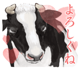 Farm animals enjoy all season events! sticker #3197465