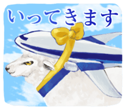 Farm animals enjoy all season events! sticker #3197471