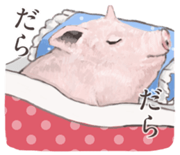 Farm animals enjoy all season events! sticker #3197472