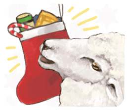 Farm animals enjoy all season events! sticker #3197486