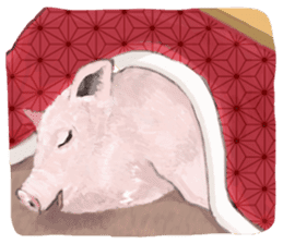 Farm animals enjoy all season events! sticker #3197488