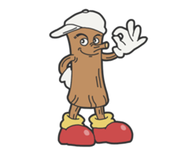 Funny wood "PACO" sticker #3197532