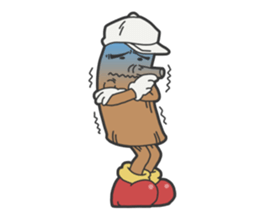 Funny wood "PACO" sticker #3197541