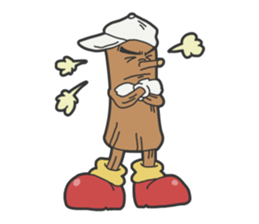 Funny wood "PACO" sticker #3197542