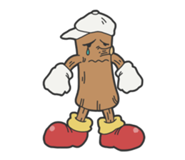 Funny wood "PACO" sticker #3197546