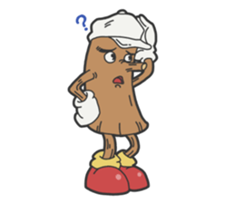 Funny wood "PACO" sticker #3197552