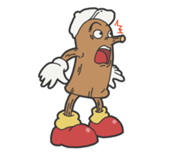 Funny wood "PACO" sticker #3197554